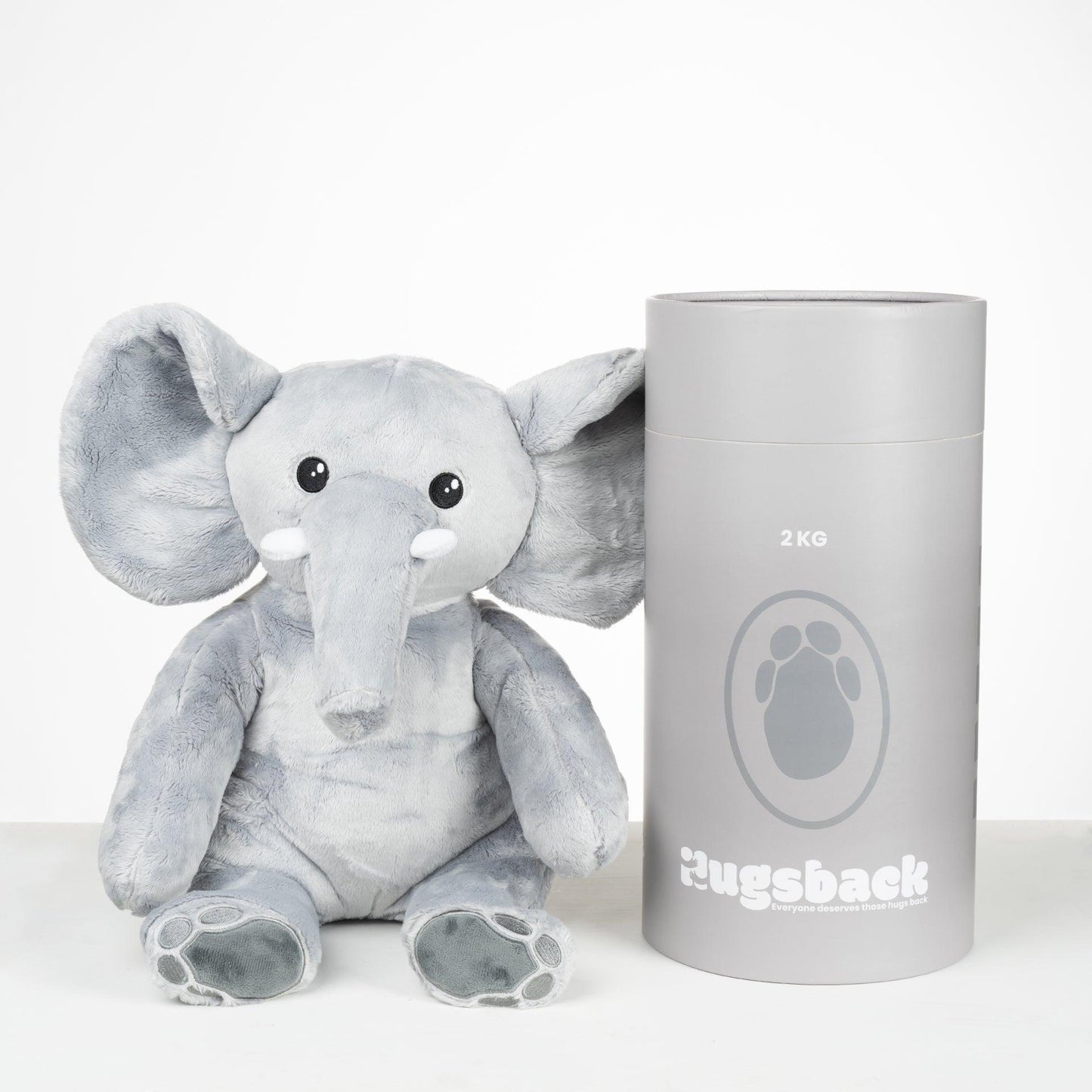 Beer + Olifant – Verzwaringsknuffel - Hugsback - Verzwaarde knuffels