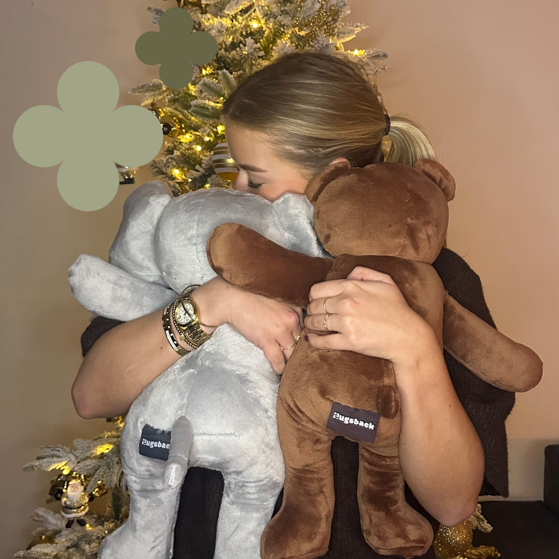 Diepe druk stimulatie met verzwaarde knuffels Hugsback