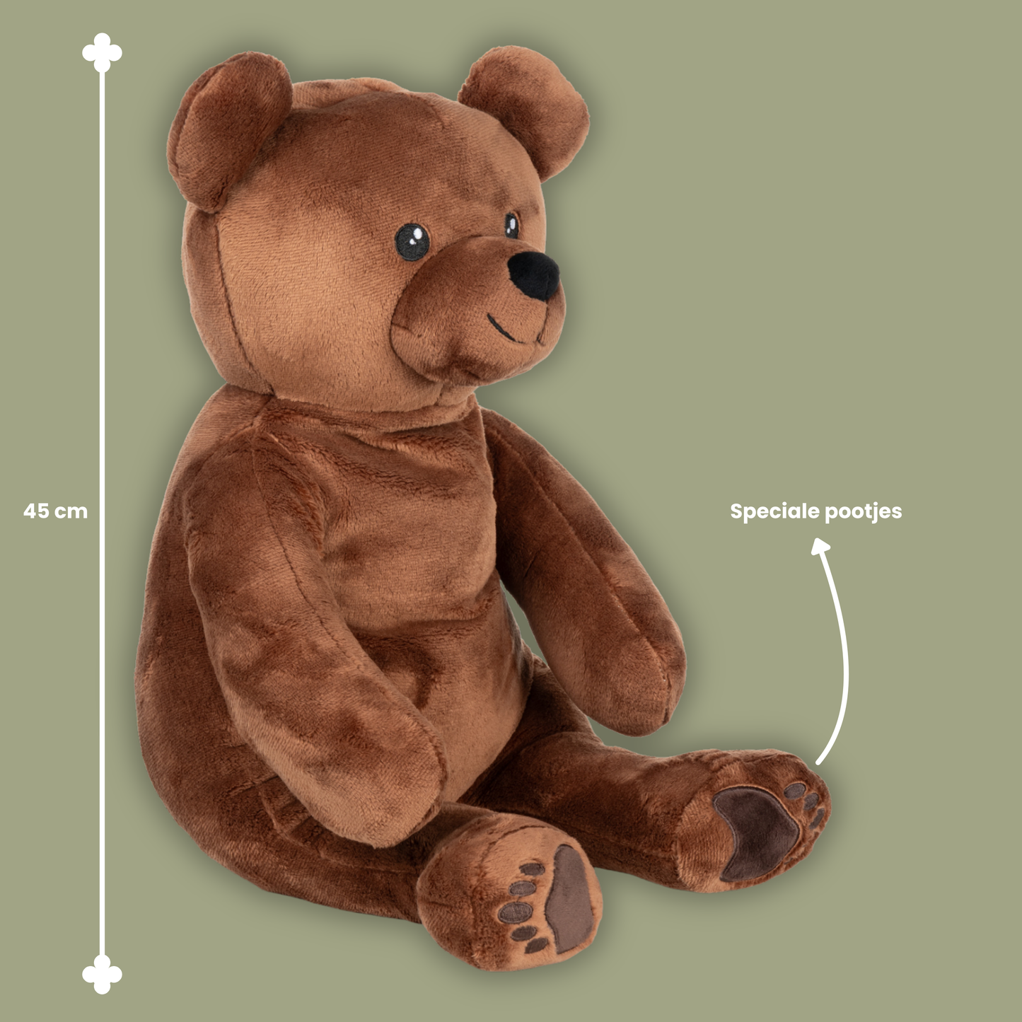Ours en peluche lesté - Hugsback - Peluche lestée