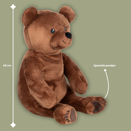 Ours en peluche lesté - Hugsback - Peluche lestée