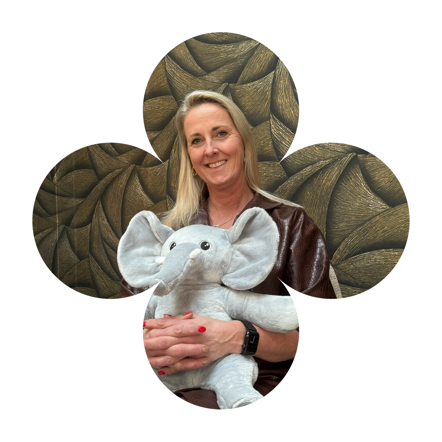 Zware knuffels Hugsback olifant 2kg