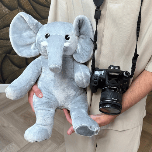 Verzwaringsknuffel Olifant 2KG voor kinderen en volwassenen