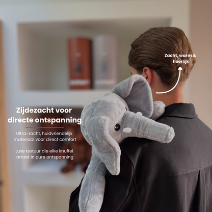 Éléphant – Peluche lestée – Câlins – Peluche lestée