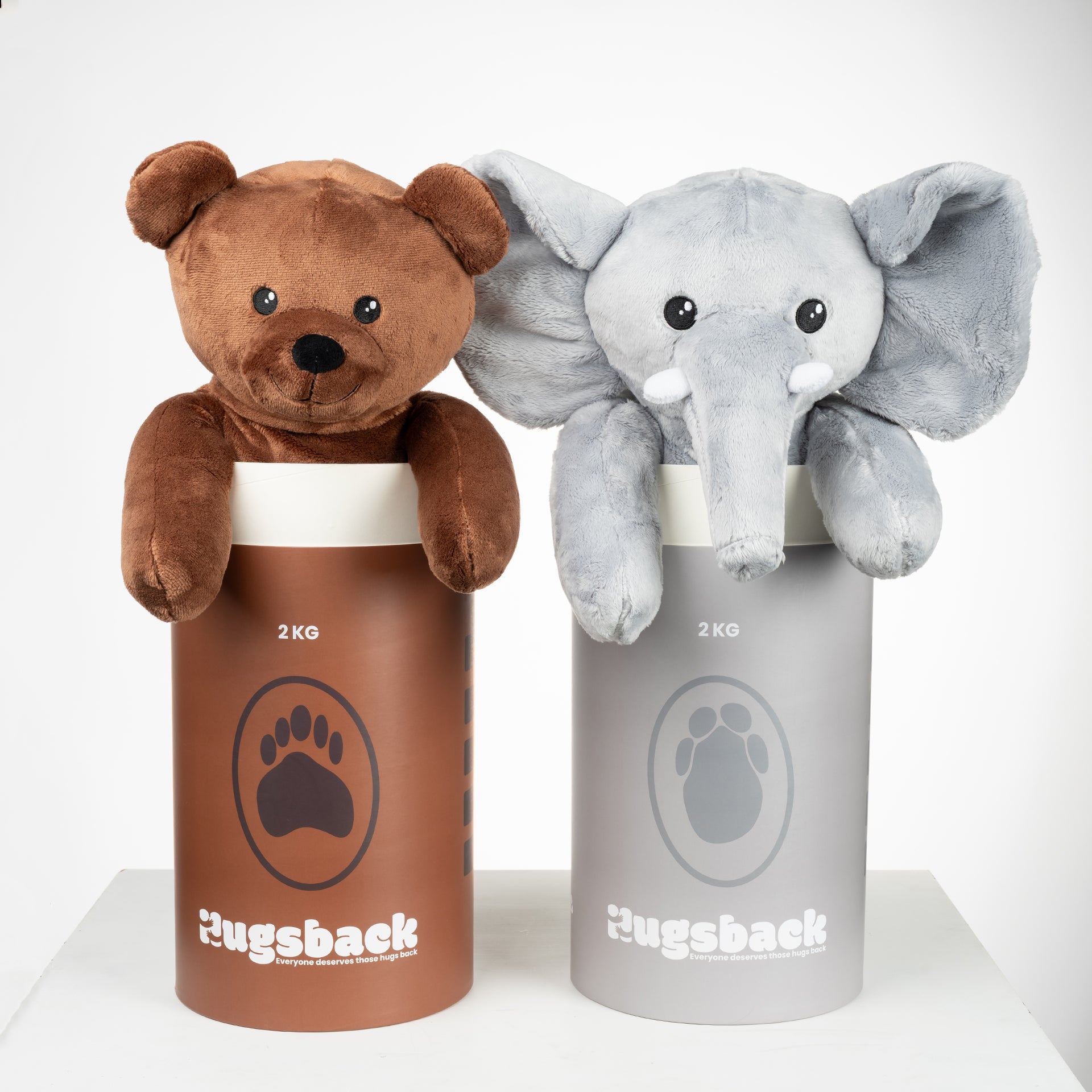 Beer + Olifant – Verzwaringsknuffel