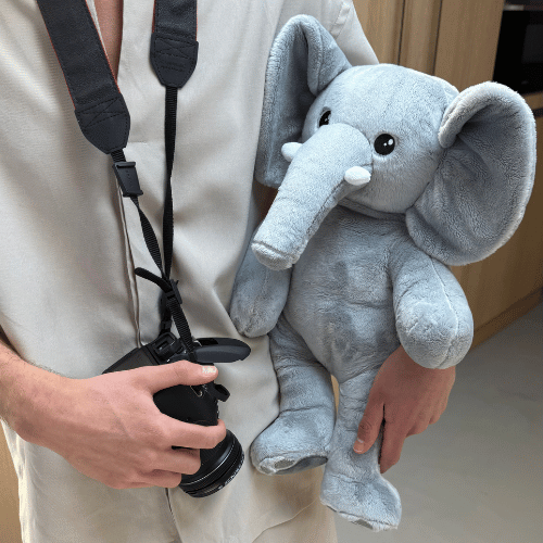 Verzwaringsknuffel Olifant 2KG voor kinderen en volwassenen