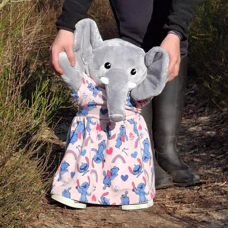 Hugsback verzwaringsknuffel olifant, de mooiste verzwaarde knuffel 2 kg, de beste verzwaringsknuffel van 2 kg