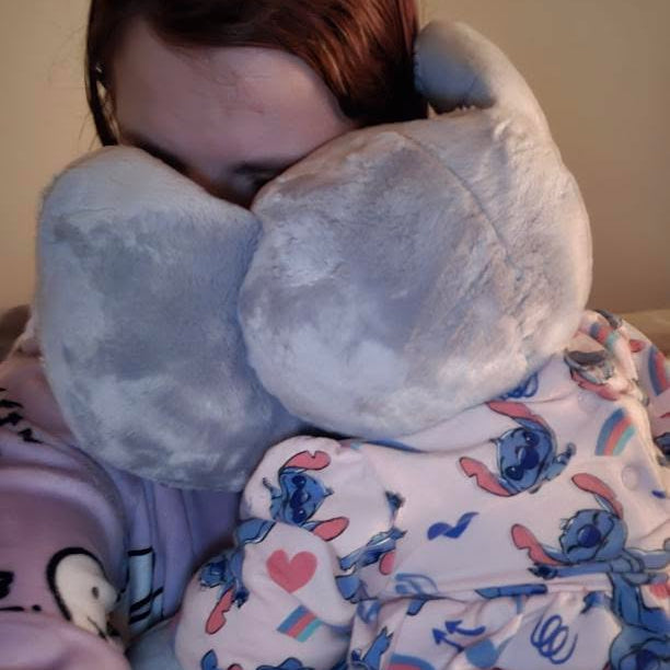 Hugsback peluche ponderata elefante, la più bella peluche ponderata da 2 kg, la migliore peluche ponderata da 2 kg