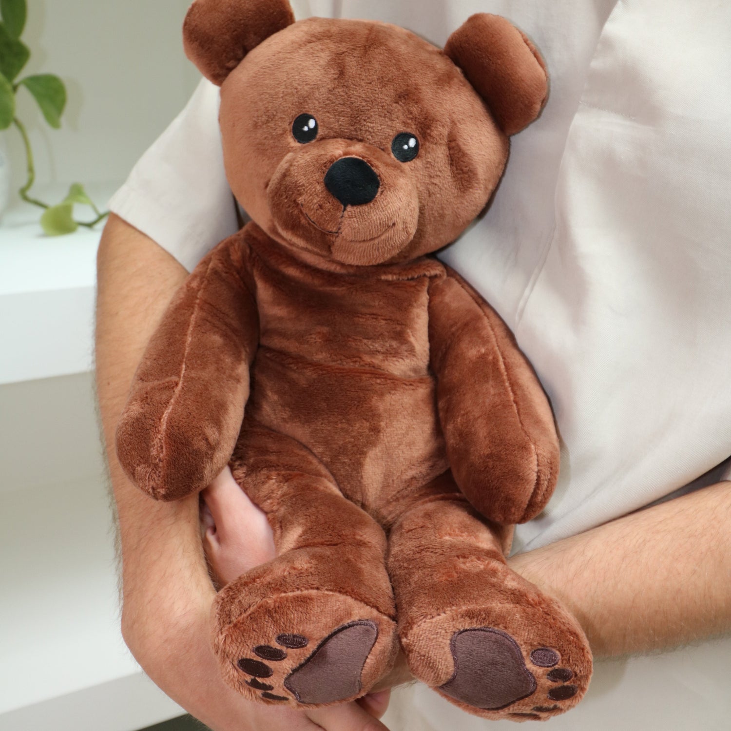 Hugsback verzwaringsknuffel beer voor volwassenen en kinderen