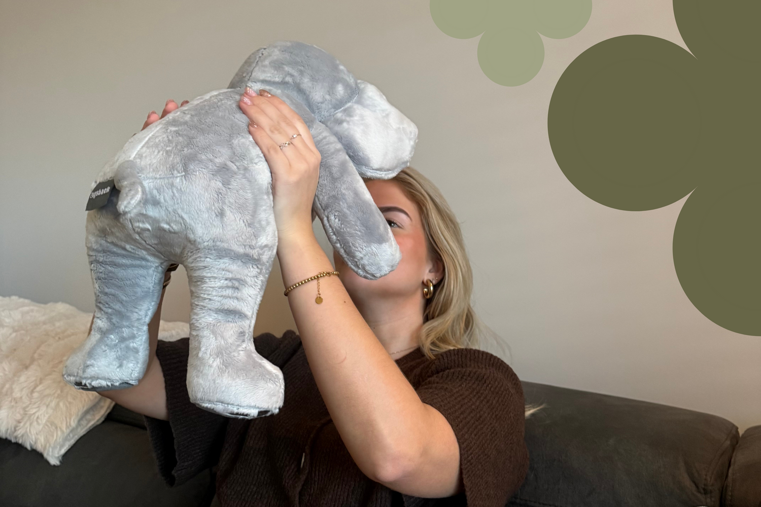 Hugsback knuffel voor geborgenheid