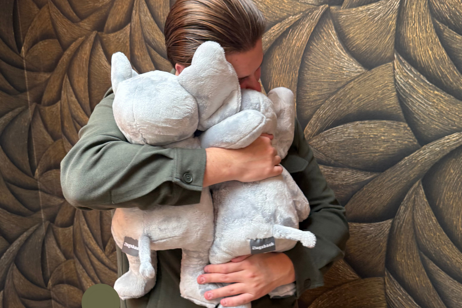 zachte knuffel met gewicht