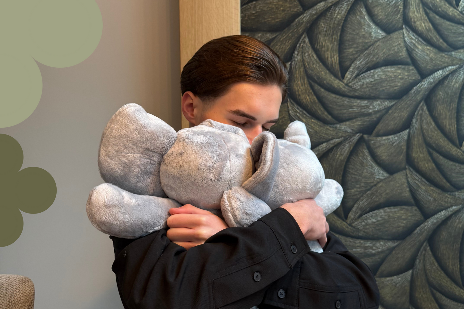 Zware knuffels Hugsback olifant 2kg
