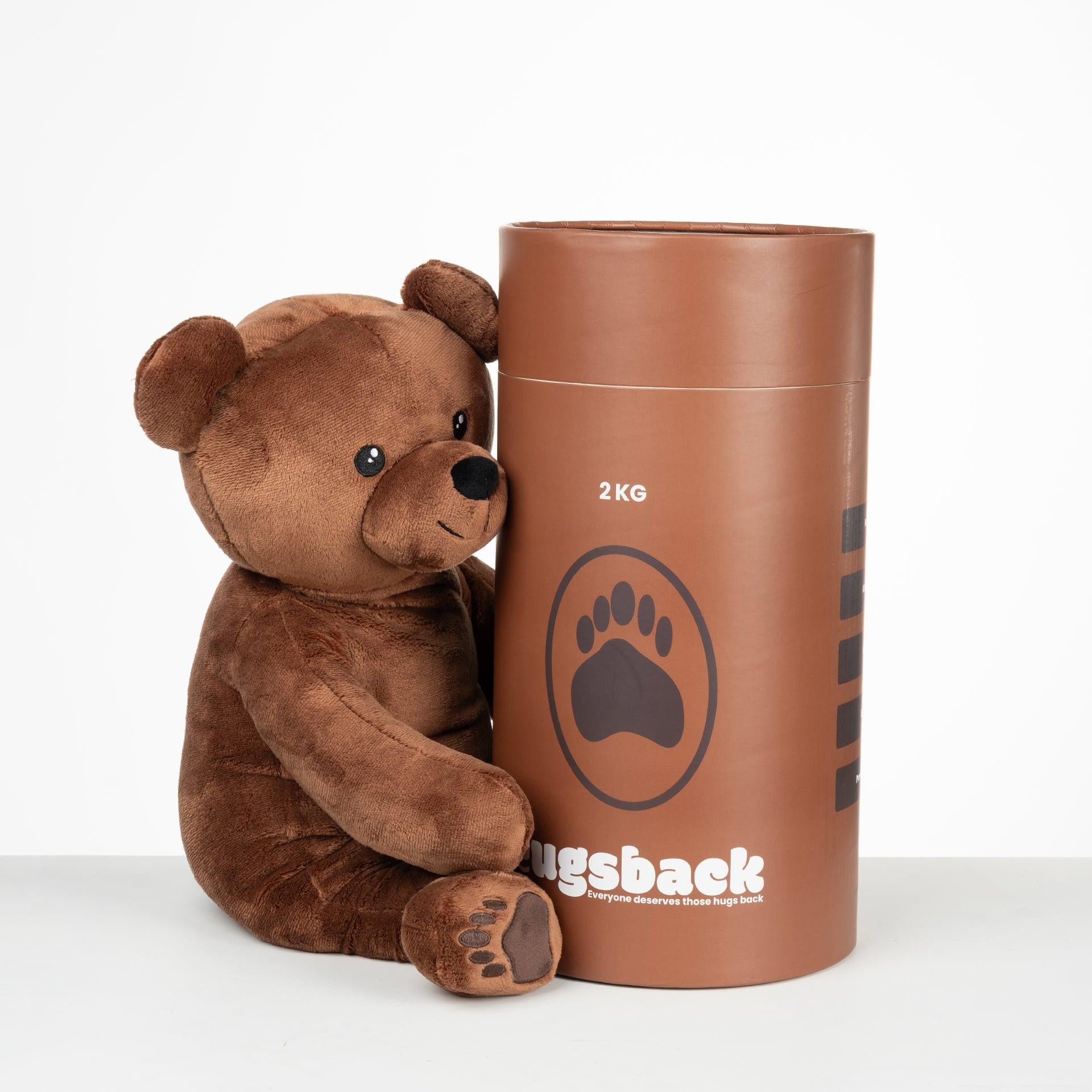 Beer – Verzwaringsknuffel - Hugsback - Verzwaarde knuffel