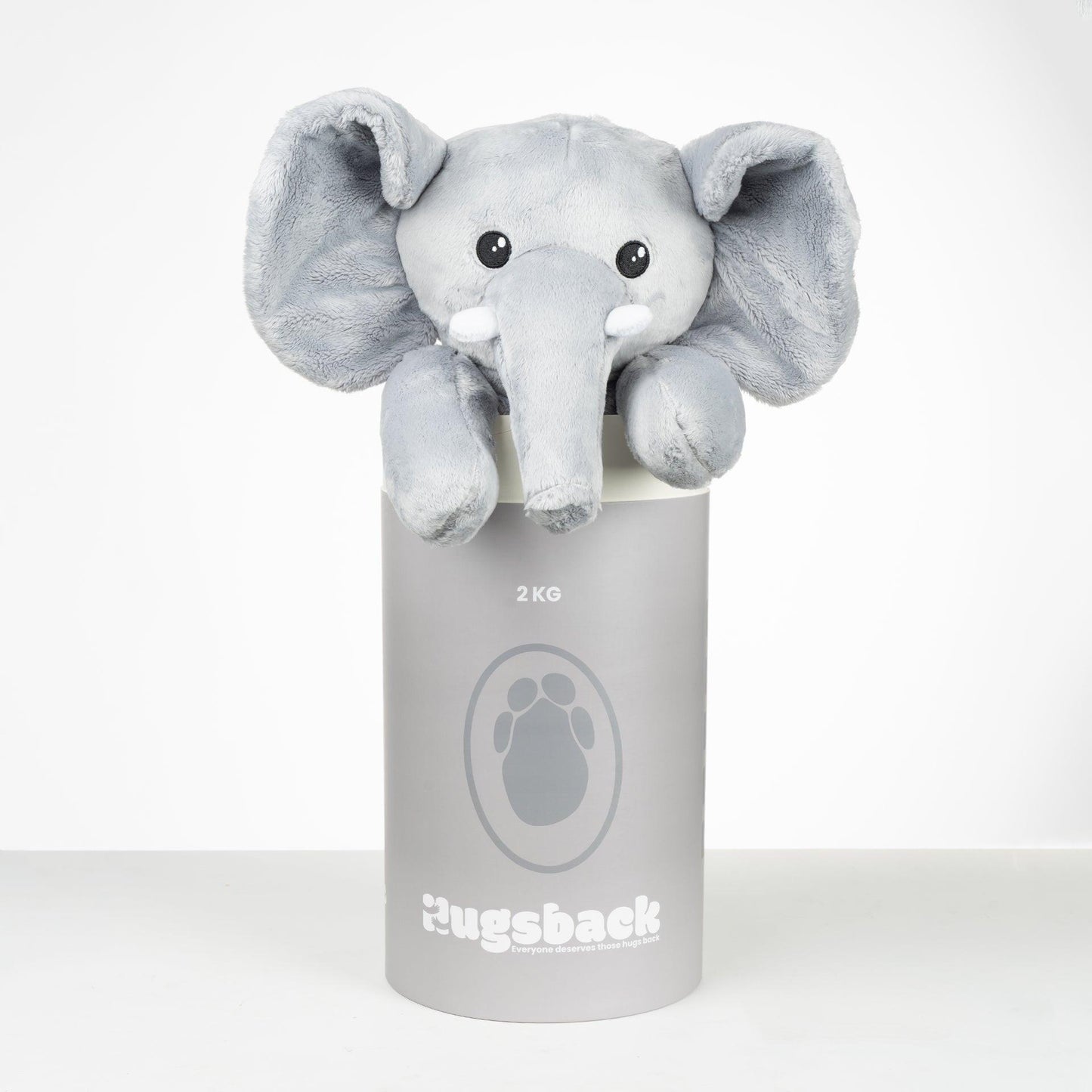 Olifant – Verzwaringsknuffel - Hugsback - Verzwaarde knuffel
