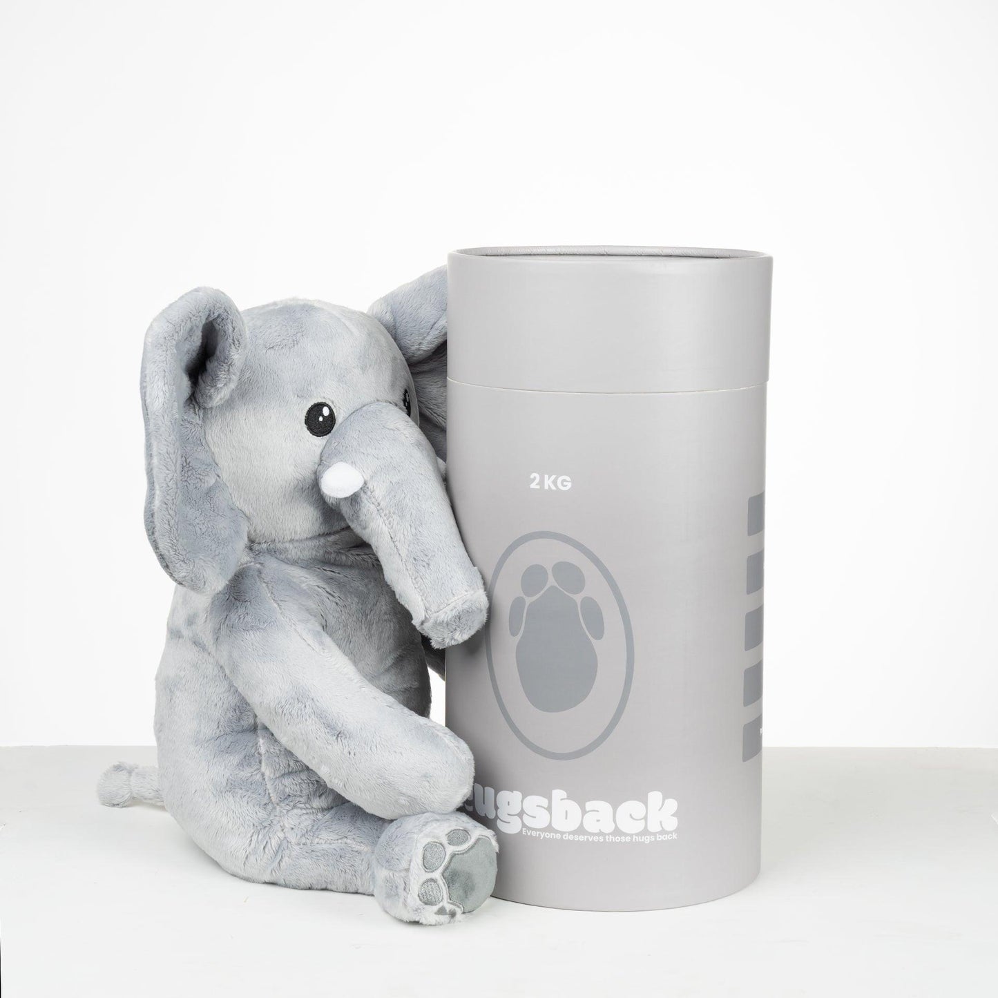 Olifant – Verzwaringsknuffel - Hugsback - Verzwaarde knuffel