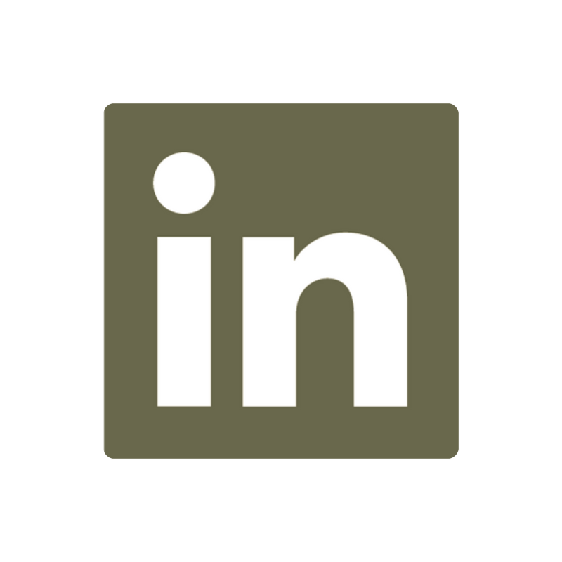 LinkedIn logo in groen