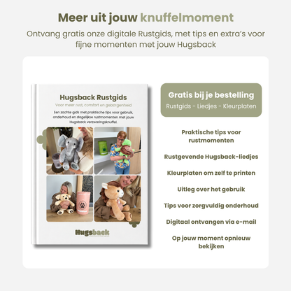 Gratis digital Hugsback Ro-guide med tips, sange og tegninger til farvelægning til tyngdebamsen hund